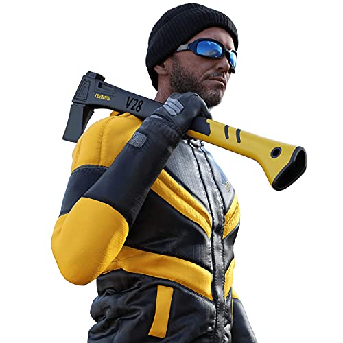 28-Inch Lightweight LX-V28 Chopping Axe - Ergonomic Woodcutting Tool with Sheath