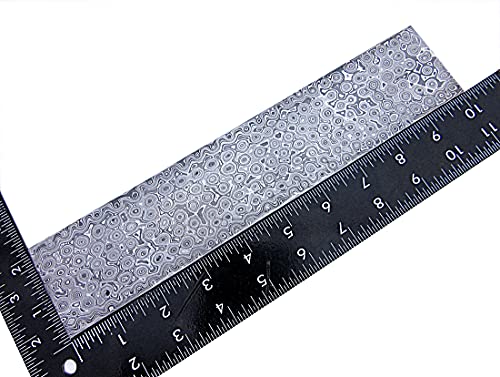 Custom Handmade Damascus Steel Billet Knife for Blade Crafting