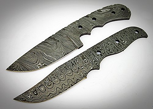 Poshland BB-11 Handmade Damascus Steel Full Tang Knife Set